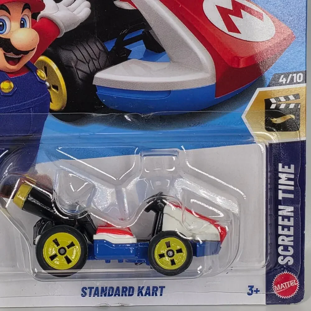 HOT WHEELS 2026 NINTENDO MARIO KART 129/250 – STANDARD KART (MARIO) SCREEN TIME